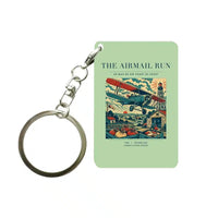 Thumbnail for VINTAGE G4015 - The Airmail Run - Designed Key Chain design on lightgreen