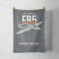 Thumbnail for de Havilland Vampire FB5 design on gray towel