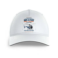 Thumbnail for MD Helicopters MD 530F design on white printed hat