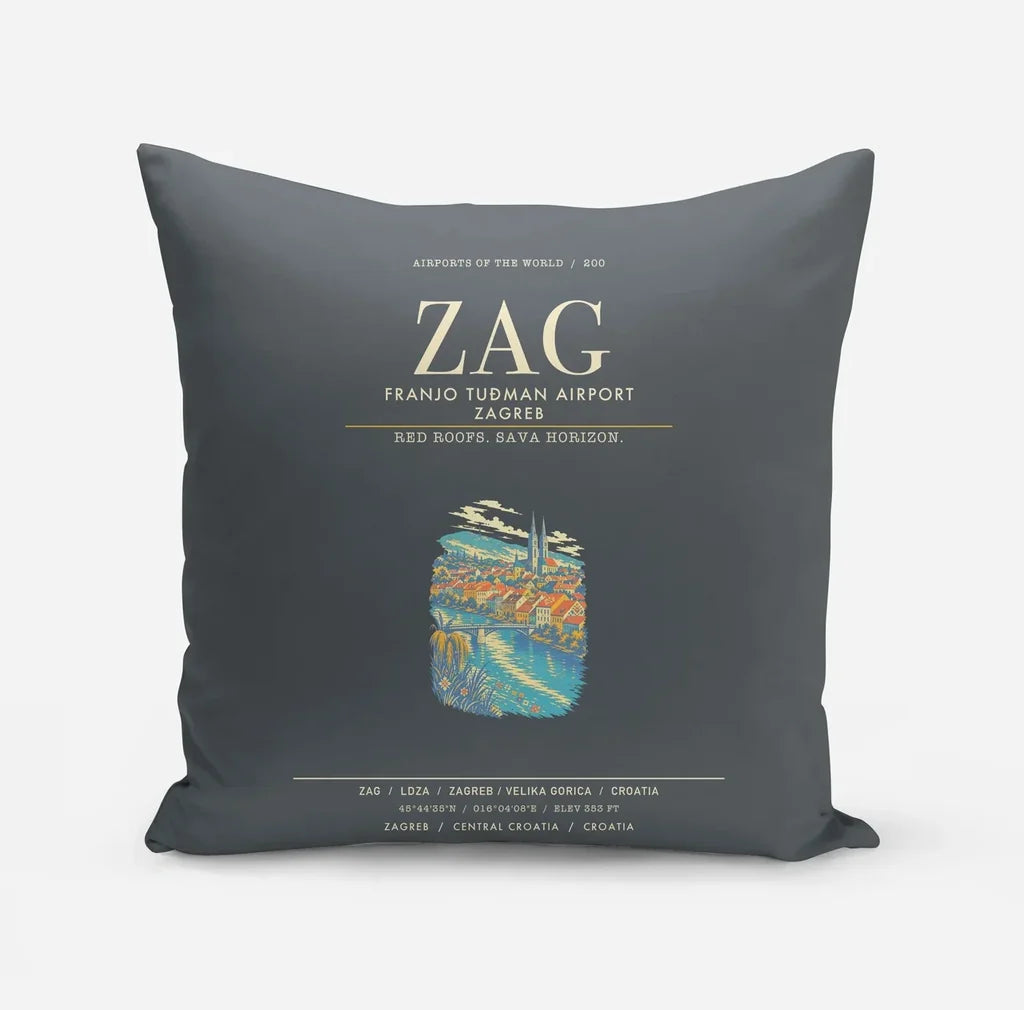 Franjo Tuman Airport Zagreb ZAG - Gray