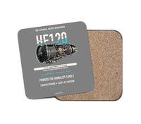 Thumbnail for HF120 design on gray 1 piece coaster