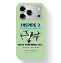 Thumbnail for DJI Inspire 3 Case design on light green iphone case