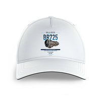 Thumbnail for BR725 design on white printed hat