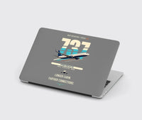 Thumbnail for Boeing 737-900ER design on gray MacBook case