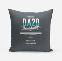 Thumbnail for Diamond DA20 design on gray pillow