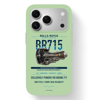 Thumbnail for BR715 Case design on light green iphone case