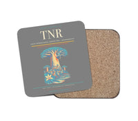 Thumbnail for Ivato International Airport (TNR) design on gray 1 piece coaster