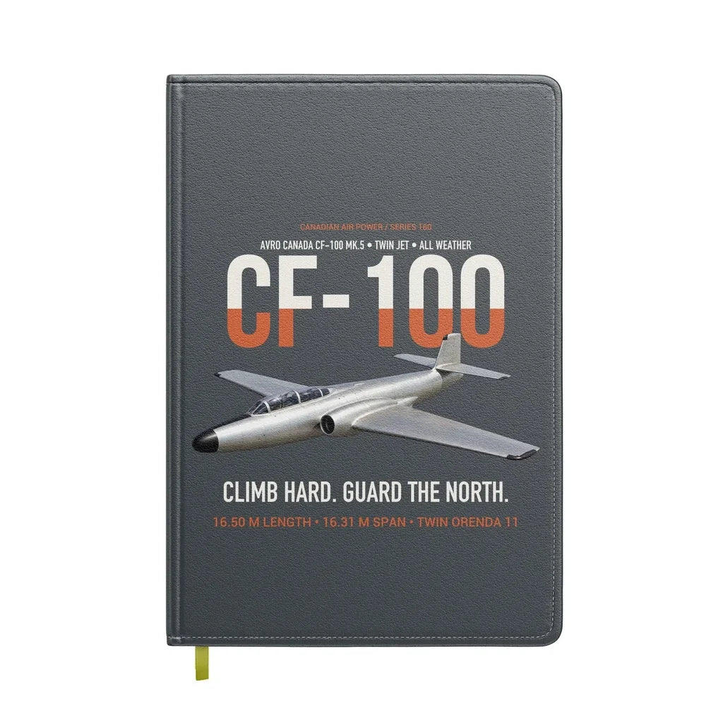 Avro Canada CF-100 Mk5 Canuck Northern All Weather Interceptor design on gray notebook