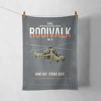 Thumbnail for Denel Rooivalk Mk 1F design on gray towel