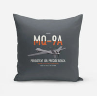 Thumbnail for MQ-9A Reaper design on gray pillow