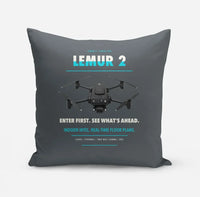 Thumbnail for BRINC LEMUR 2 design on gray pillow