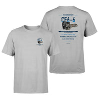 Thumbnail for CF6-6 design on light gray t shirt