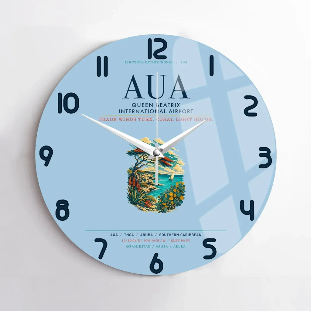 Queen Beatrix International Airport AUA - Blue