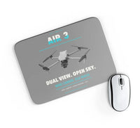 Thumbnail for DJI Air 3 design on gray rectangle mouse pad