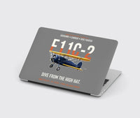 Thumbnail for F11C-2 Goshawk Dive from the High Hat design on gray MacBook case