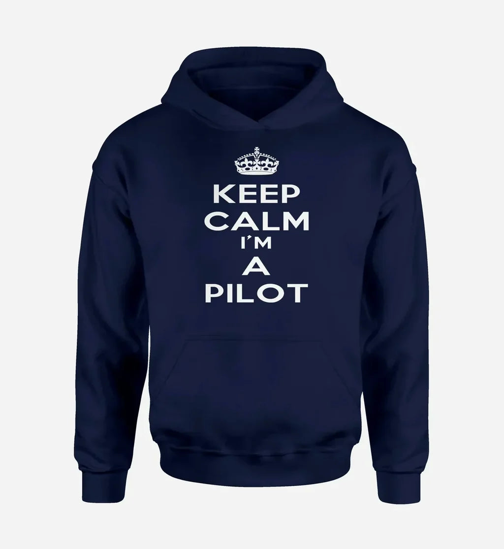 Keep Calm I'm A Pilot Hoodie - view 11