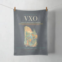 Thumbnail for Växjö Småland Airport (VXO) design on gray towel
