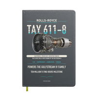 Thumbnail for TAY 611-8 design on gray notebook