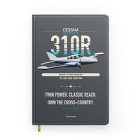Thumbnail for Cessna 310R design on gray notebook