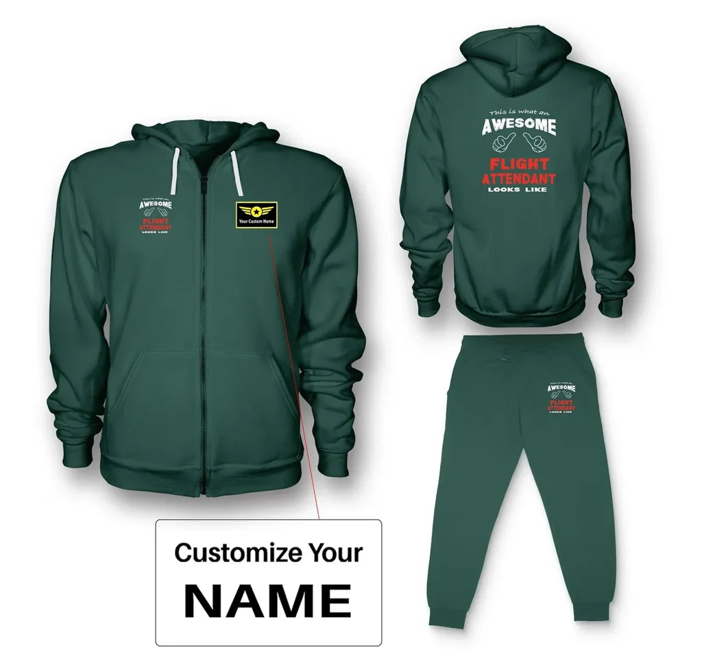 Customisable Flight Attendant Hoodie - view 11