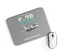 Thumbnail for S-3B Viking design on gray rectangle mouse pad