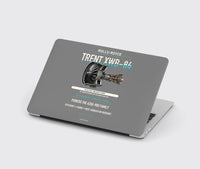 Thumbnail for TRENT XWB-84 design on gray MacBook case