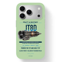 Thumbnail for JT8D Case design on light green iphone case