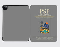 Thumbnail for Palm Springs International Airport (PSP) design on gray ipad tablet case