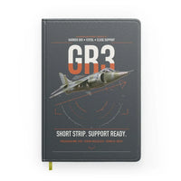 Thumbnail for Hawker Siddeley Harrier GR3 design on gray notebook