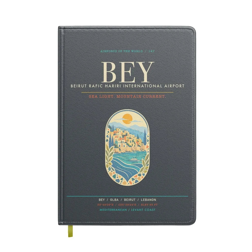 Beirut Rafic Hariri International Airport BEY - Levantine Sea Current - Gray
