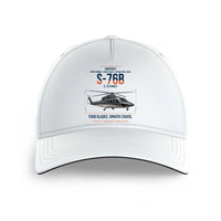 Thumbnail for Sikorsky S-76B design on white printed hat