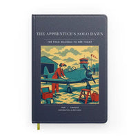 Thumbnail for VINTAGE G4427 - The Apprentice's Solo Dawn - Designed Notebooks design on navyblue