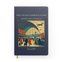 Thumbnail for VINTAGE G4300 - The Grand Terminal Echo - Designed Notebooks design on navyblue