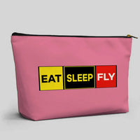Thumbnail for Eat Sleep Fly Zipper Pouch - view 11