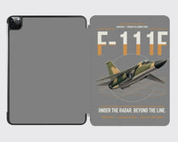 Thumbnail for F-111F Aardvark design on gray ipad tablet case