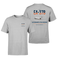 Thumbnail for EA-37B Compass Call design on light gray double-side t-shirt, double-side print