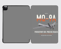 Thumbnail for MQ-9A Reaper design on gray ipad tablet case
