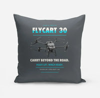 Thumbnail for DJI FlyCart 30 design on gray pillow