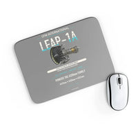 Thumbnail for CFM LEAP-1A design on gray rectangle mouse pad
