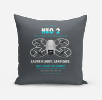 Thumbnail for DJI Neo 2 design on gray pillow