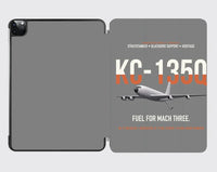 Thumbnail for KC-135Q Blackbird Tanker design on gray ipad tablet case