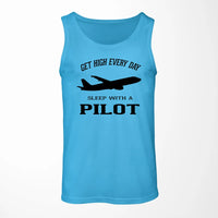 Thumbnail for Get High Every Day Sleep Tank Top - view 11