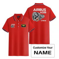 Thumbnail for Customisable Airbus A320 Polo Shirt - view 11