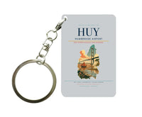 Thumbnail for Humberside Airport (HUY) design on light gray key chain