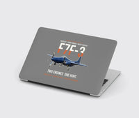 Thumbnail for F7F-3 Tigercat Two Engines One Hunt design on gray MacBook case