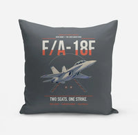 Thumbnail for F-A-18F Super Hornet design on gray pillow
