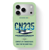 Thumbnail for Airbus CN235-300M Case design on light green iphone case