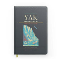 Thumbnail for Yakutat Airport (YAK) design on gray notebook