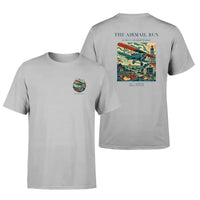 Thumbnail for VINTAGE G4015 - The Airmail Run - Double-Side T-Shirt design on lightgray double side t shirt