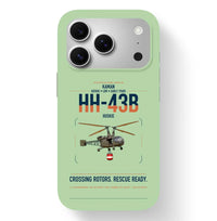 Thumbnail for Kaman HH-43B Huskie design on light green magsafe iphone case, for iPhone 17 Pro